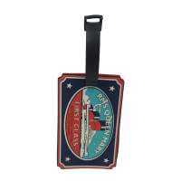 New product factory wholesale custom rubber soft pvc luggage tag