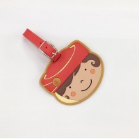 Wholesale 3d cartoon character luggage tagsoft pvc tag