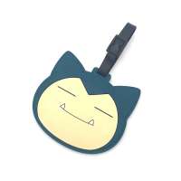 Customized high quality cartoon avatar 3d soft pvc luggage tag